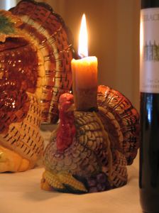 turkey candle