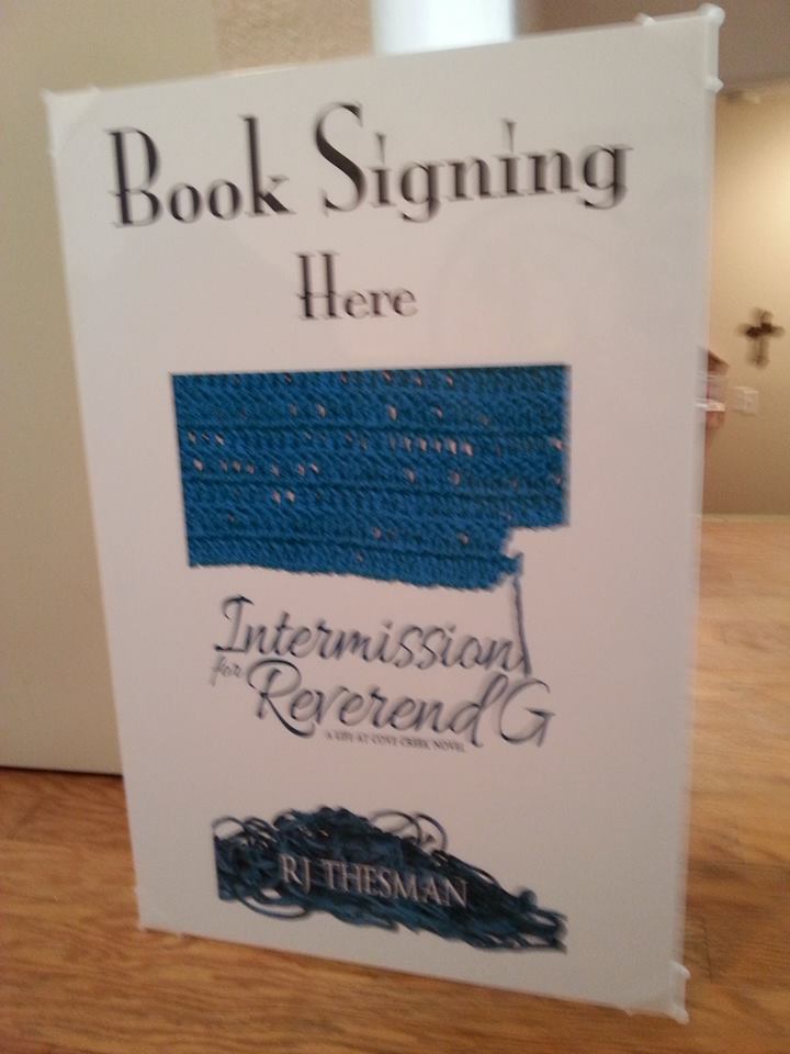 book sign - 2nd book