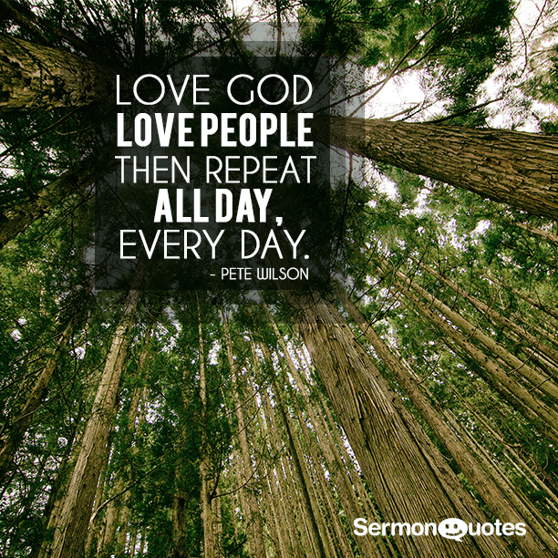 love God love people