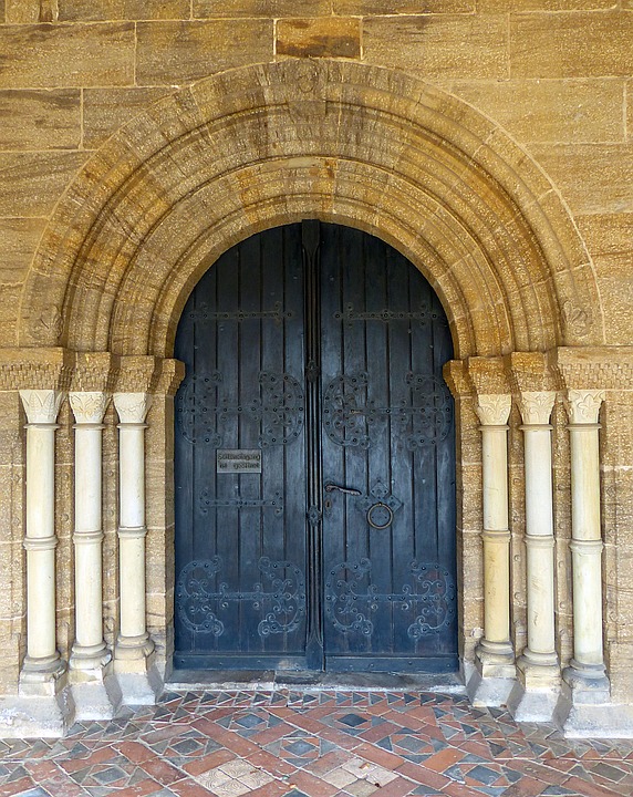 church doors