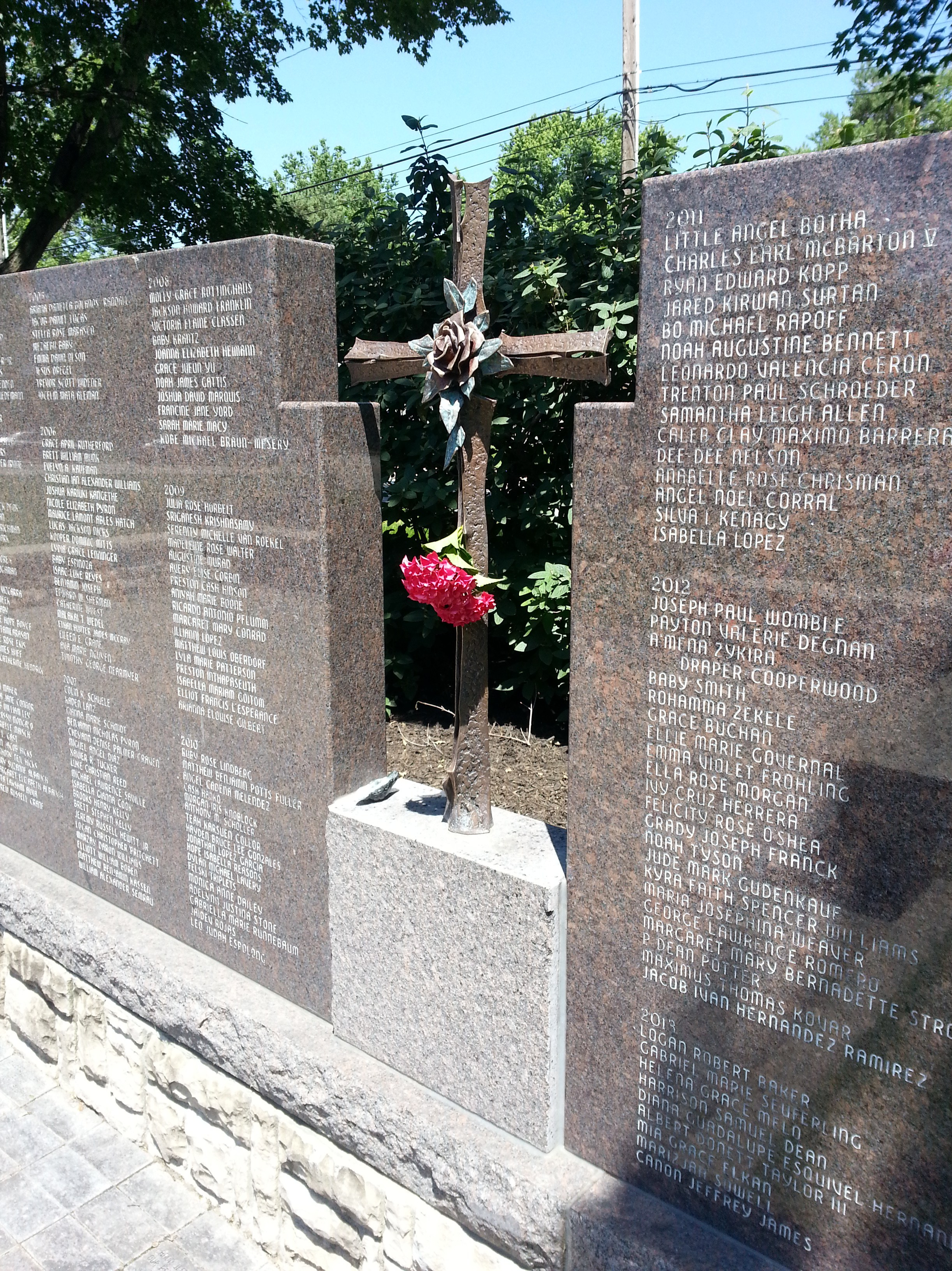 cemetery cross