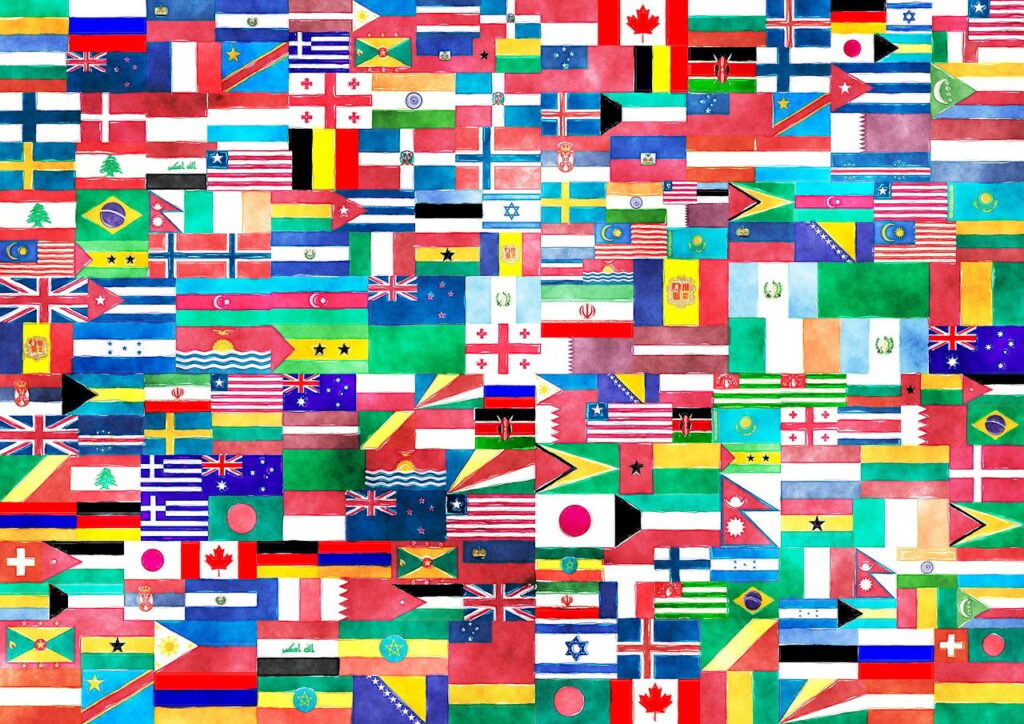flags-69190_1280 flags from multiple nations