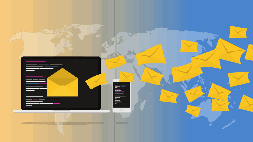 email-3249062_1280 computer and letters representing internet and email