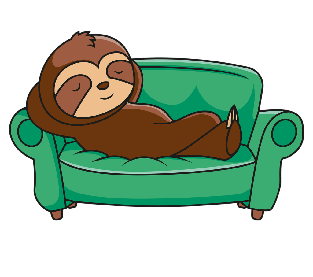 raccoon on couch raccoon lying on green love seat