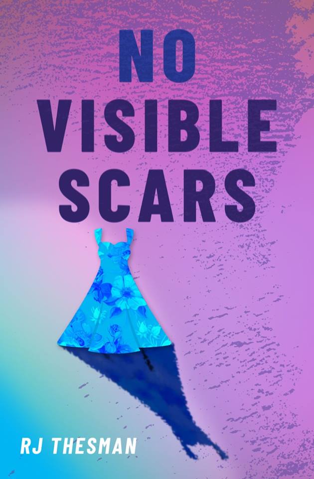 NVS cover thumbnail of No Visible Scars cover, purple & turquoise