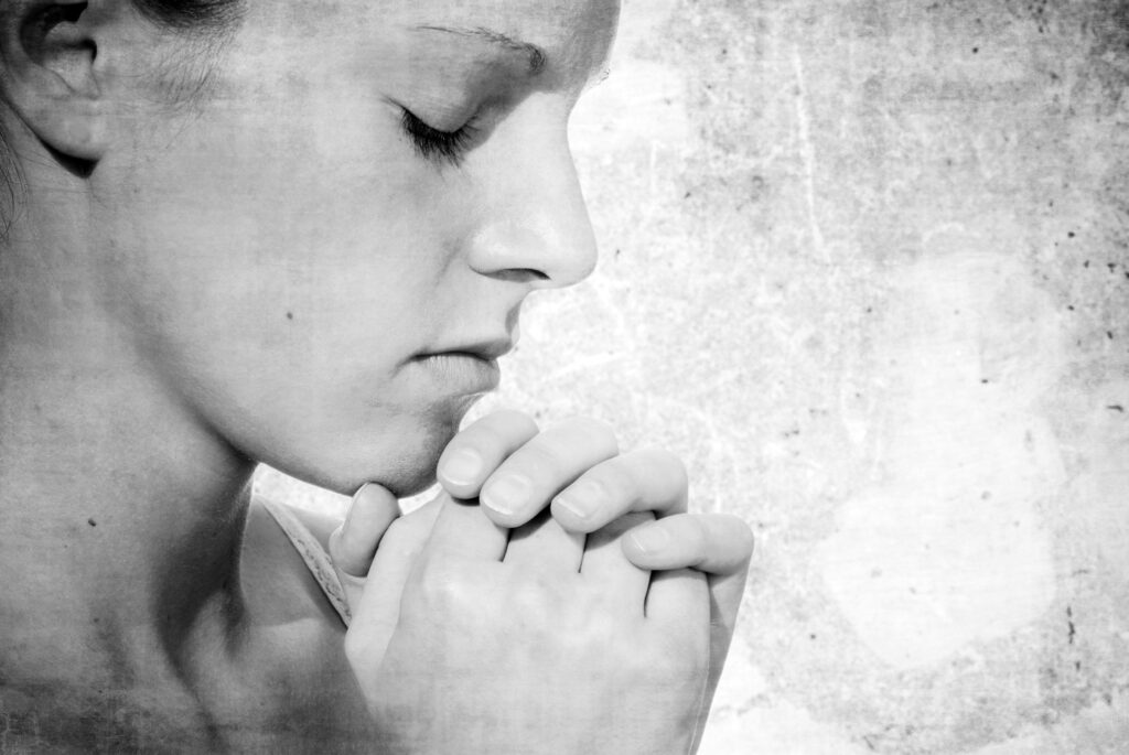 woman prayer